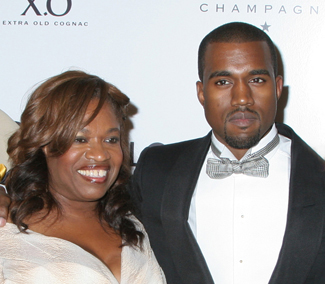 Donda West and Kanye West